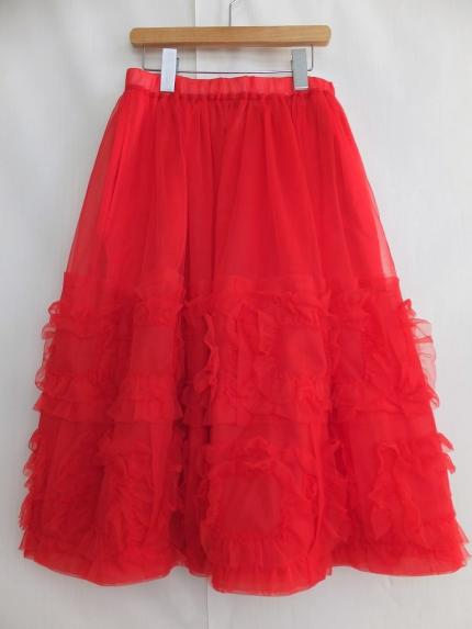 COMME des GARCONS GIRL コムデギャルソン ガール シースルーギャザー