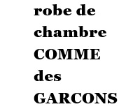 robe de chambre