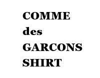 COMME des GARCONS SHIRT