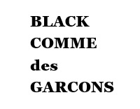BLACK COMME des GARCONS